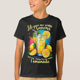 Limonade Bijbel Leven Gaf Me Een paar Citroenen Je T-shirt