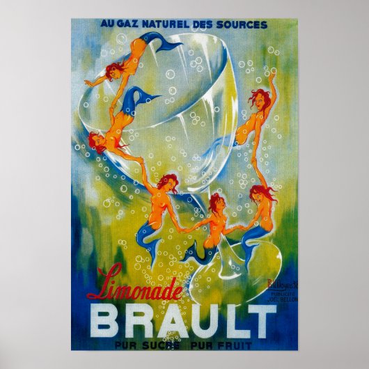 Limonade Brault  Poster Europa (Voorkant)