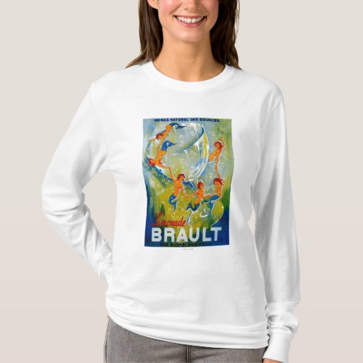 Limonade Brault  Poster Europa T-shirt (Voorkant)