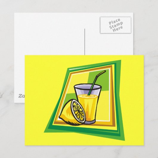 limonade briefkaart (Voorkant / Achterkant)