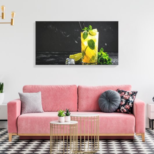 limonade canvas afdruk (Insitu (Woonkamer))
