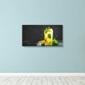 limonade canvas afdruk (Insitu (Houten vloer))