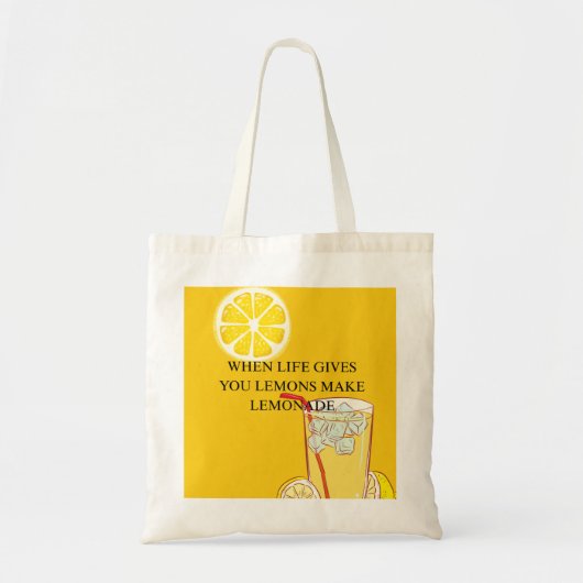 LIMONADE-CANVAS TAS (Voorkant)