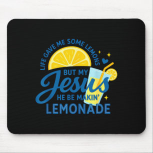 Limonade Christelijke Kleding Religieus Jezus  Muismat