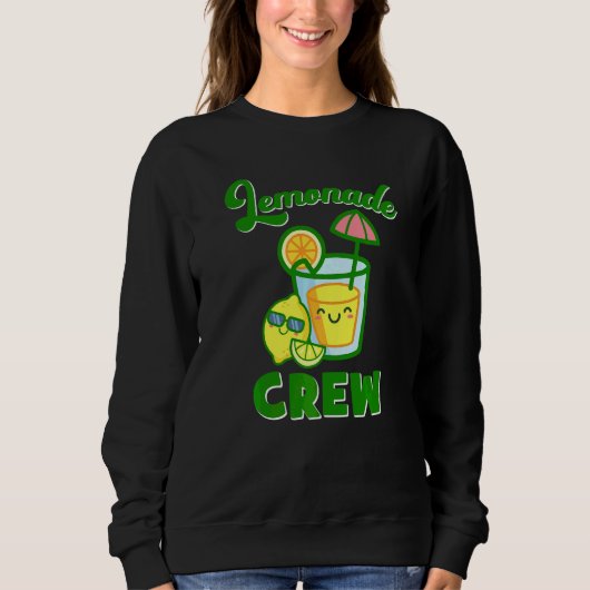Limonade Crew Citroen Kinderen Citroen Sap Trui (Voorkant)