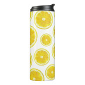 limonade drinkware fles. Gele citroenmolen Thermosbeker (Gedraaid links)