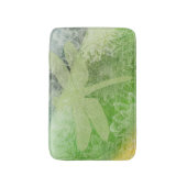 limonade en bloemen in de groenen badmat (Voorkant Verticaal)