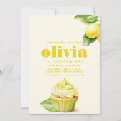 limonade en plezier, het draaien van een eerste ve kaart (Voorkant)