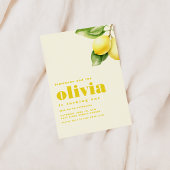 limonade en plezier, het draaien van een eerste ve kaart