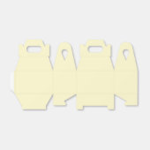 limonade geel effen kleur | Klassiek Elegant Bedankdoosjes (Uitgevouwen)