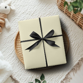 limonade geel effen kleur | Klassiek | Elegant Cadeaupapier