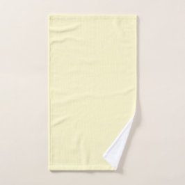 limonade geel effen kleur | Klassiek Elegant Handdoek