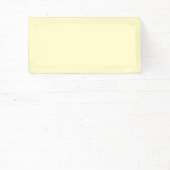 limonade geel effen kleur | Klassiek Elegant Spandoek (Insitu)