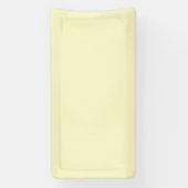 limonade geel effen kleur | Klassiek Elegant Spandoek (Verticaal)