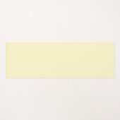 limonade geel effen kleur | Klassiek Elegant Yogamat (Voorkant (horizontaal))