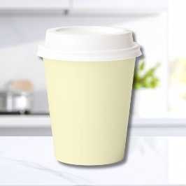 limonade gele effen kleur papier cups papieren bekers