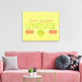 limonade, gevarieerd canvas afdruk (Insitu (Woonkamer))
