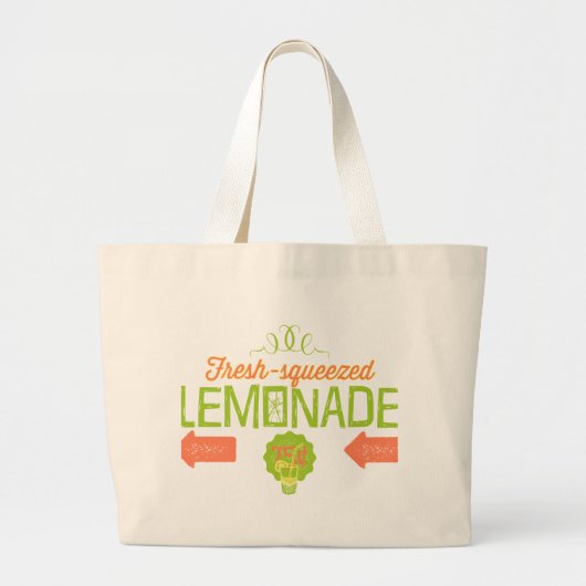 limonade, gevarieerd grote tote bag (Voorkant)