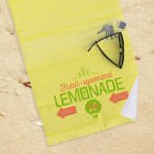 limonade, gevarieerd strandlaken