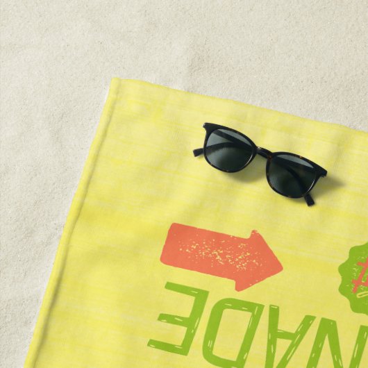 limonade, gevarieerd strandlaken (In situ)