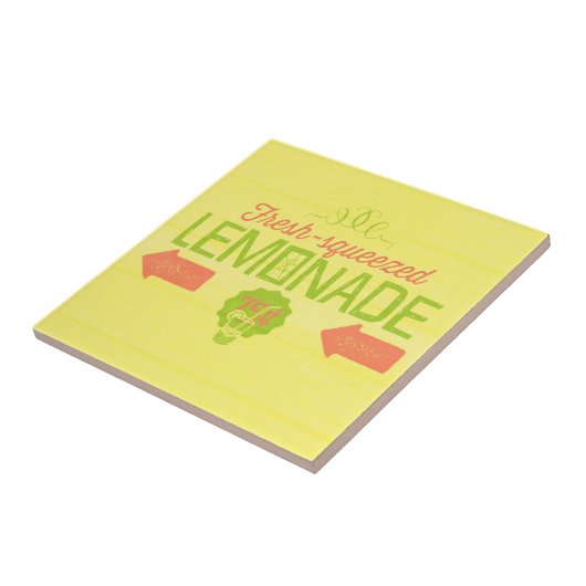 limonade, gevarieerd tegeltje (Zijkant)