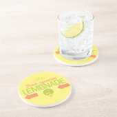 limonade, gevarieerd zandsteen onderzetter (Zijkant)