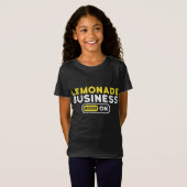 limonade in de bedrijfsstand op het zomerpompelmoe t-shirt (Voorkant volledig)