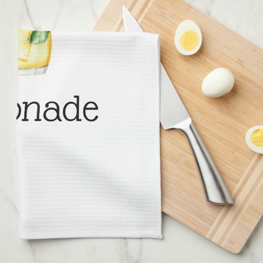 limonade in glas theedoek (Quarter Fold)