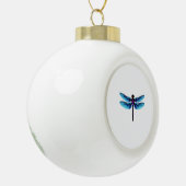 limonade keramische bal ornament (Links)