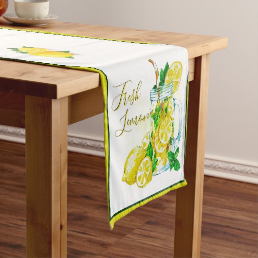 Limonade korte tafelloper (Voorbeeld)
