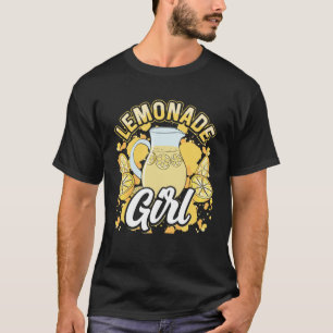 limonade meisje limonade stand baas t-shirt
