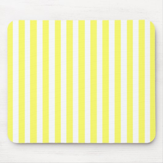 Limonade moderne stripes met Mode Silhouette Muismat (Voorkant)