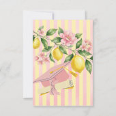 Limonade Net Afgestudeerd Afstudeerfeest Bedankkaart (Achterkant)