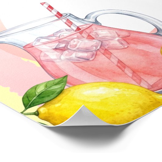 Limonade Net Afgestudeerd Afstudeerfeestje Poster (Hoek)
