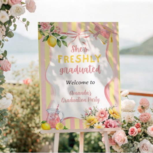 Limonade Net Afgestudeerd Afstudeerfeestje Poster