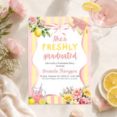 Limonade Net Afgestudeerd Lemon Afstudeerfeest Kaart