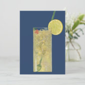  limonade of Fruit Soda Housewarming Party Kaart (Staand voorkant)