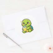 Limonade Pauze Ronde Sticker (Envelop)