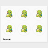 Limonade Pauze Ronde Sticker (Vel)
