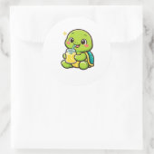 Limonade Pauze Ronde Sticker (Tas)