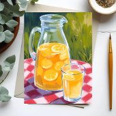 Limonade Picknick | Citroenen Fruit Schilderij Kaa