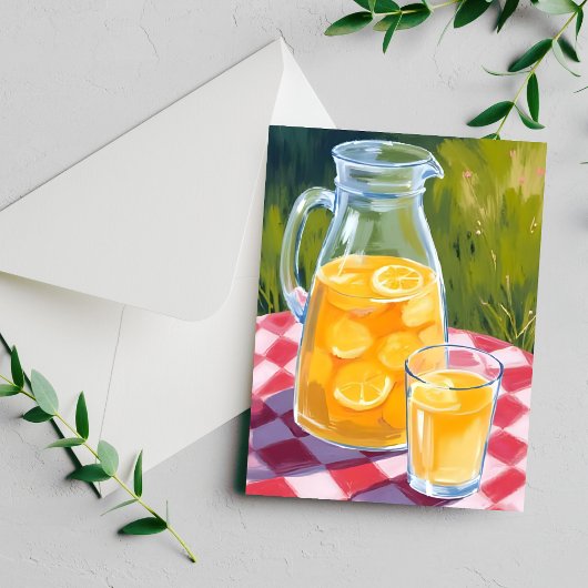 Limonade Picknick | Citroenen Fruit Schilderij Kaa