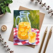 Limonade Picknick | Citroenen Fruit Schilderij Kaa