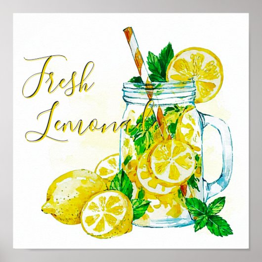 limonade poster (Voorkant)