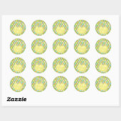 limonade ronde sticker (Vel)