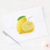 limonade ronde sticker (Envelop)