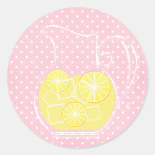 limonade ronde sticker