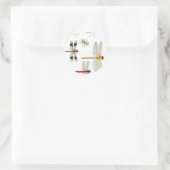 limonade ronde sticker (Tas)