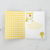 limonade rood haar jongen gelukkig verjaardag kaart (Binnen)