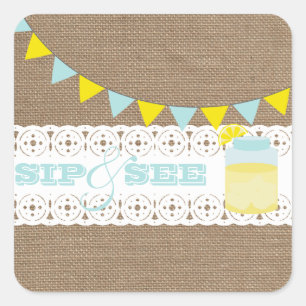 limonade sip en zie baby boy Sticker